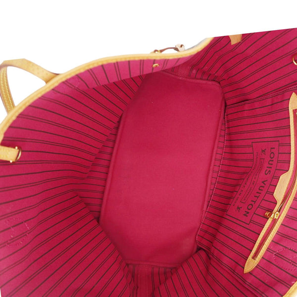 LOUIS VUITTON Neverfull GM Monogram Canvas Tote Bag Brown