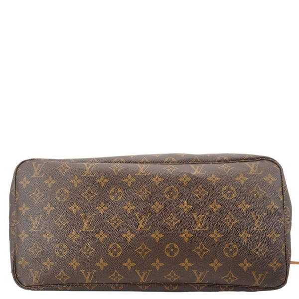 LOUIS VUITTON Neverfull GM Monogram Canvas Tote Bag Brown