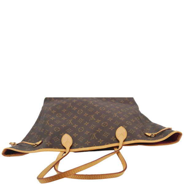 LOUIS VUITTON Neverfull GM Monogram Canvas Tote Bag Brown