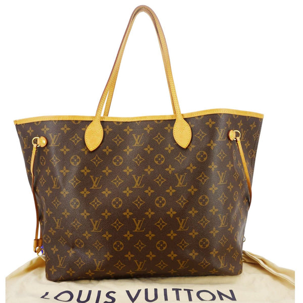 LOUIS VUITTON Neverfull GM Monogram Canvas Tote Bag Brown