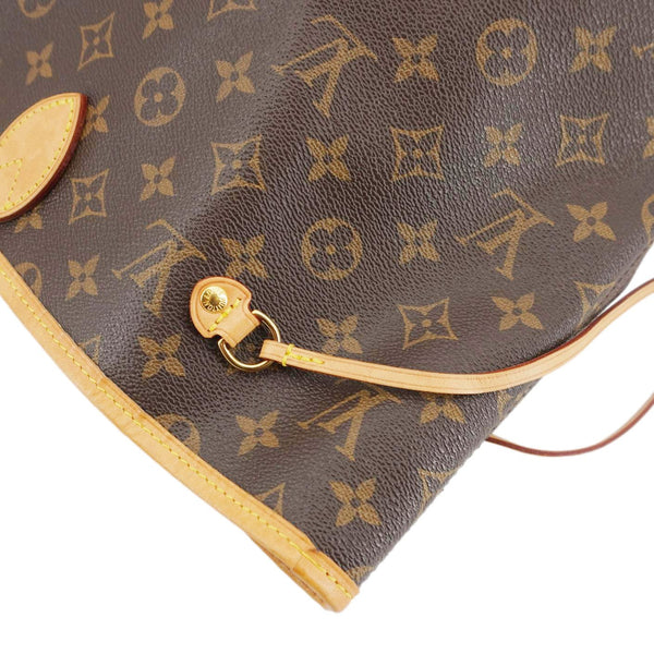 LOUIS VUITTON Neverfull GM Monogram Canvas Tote Bag Brown