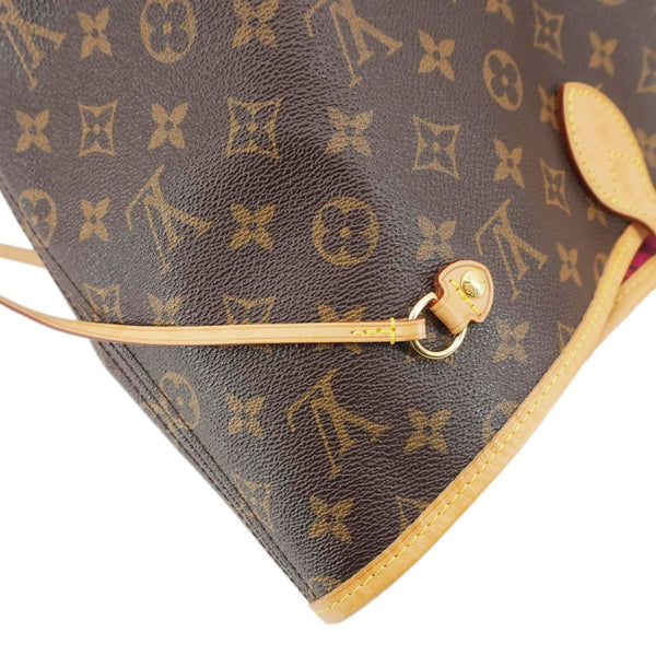 LOUIS VUITTON Neverfull GM Monogram Canvas Tote Bag Brown