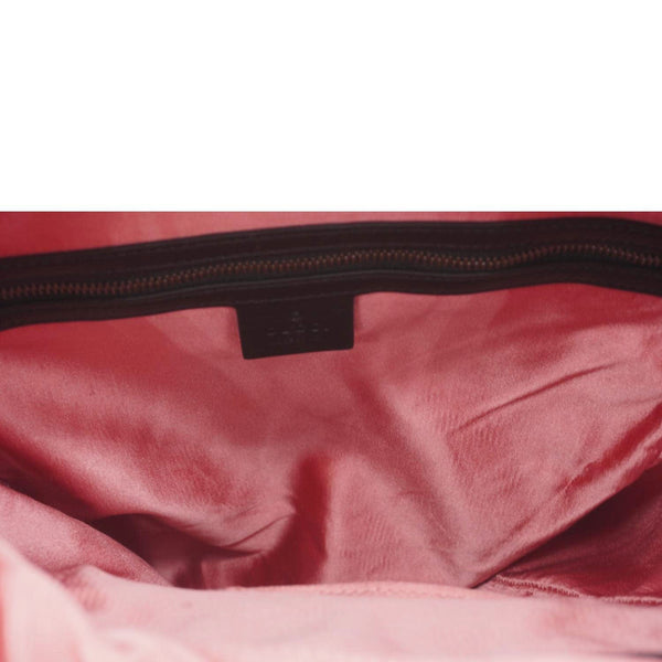 GUCCI Double Buckle Small Brocade Web Backpack Multicolor 466467