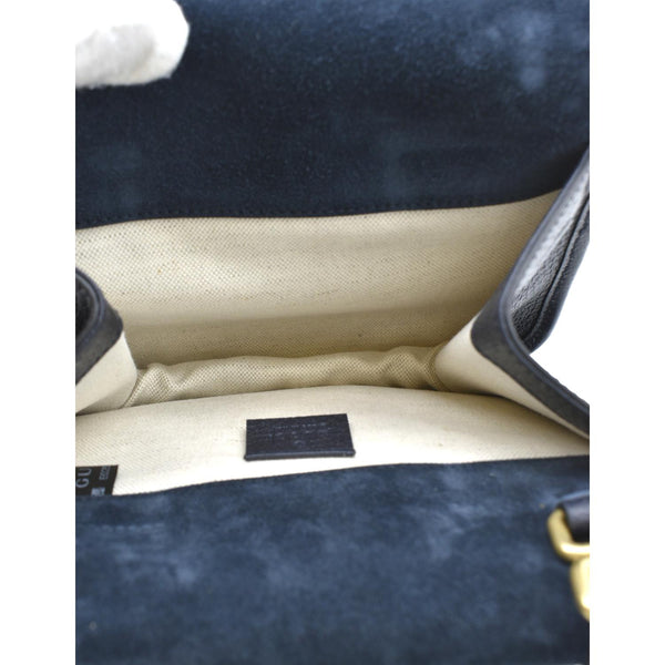 GUCCI Neo Vintage Suede Crossbody Bag Blue 501050