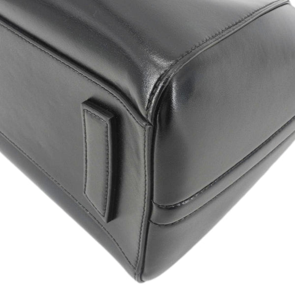 GIVENCHY Antigona Small Box Calfskin Leather Satchel Shoulder Bag Black