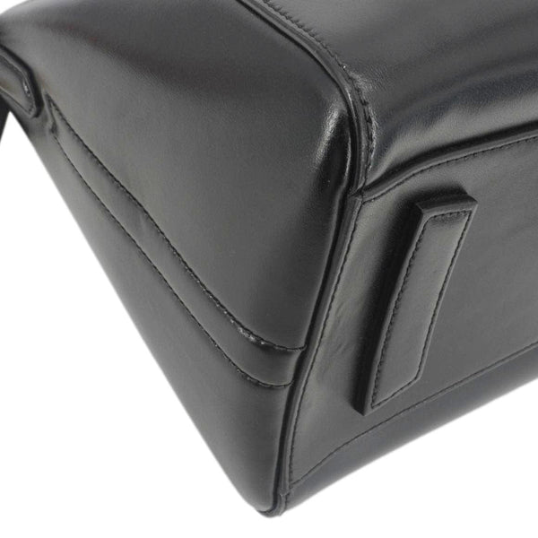 GIVENCHY Antigona Small Box Calfskin Leather Satchel Shoulder Bag Black