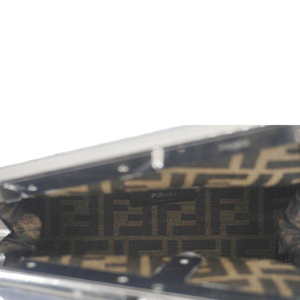 FENDI First Small Nappa Leather Shoulder Bag Blue