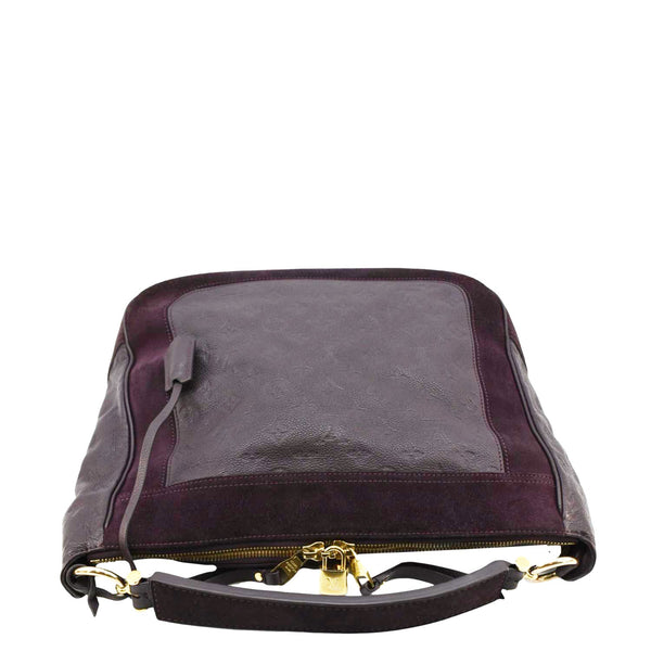 LOUIS VUITTON Audacieuse MM Empreinte Leather Terre Hobo Bag upper look