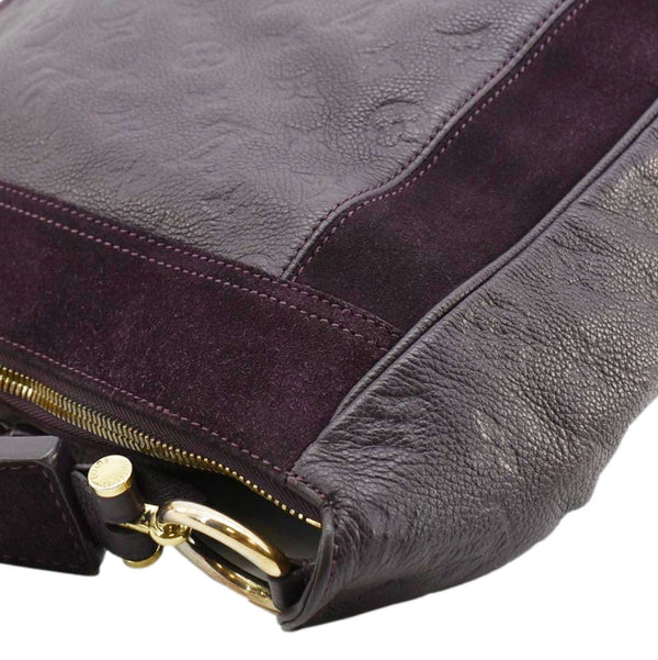 LOUIS VUITTON Audacieuse MM Empreinte Leather Shoulder Bag Terre