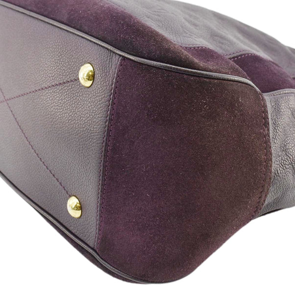 LOUIS VUITTON Audacieuse MM Empreinte Leather Shoulder Bag Terre