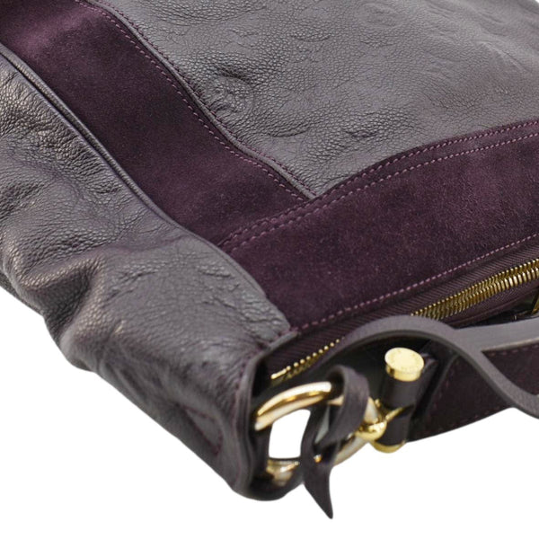 LOUIS VUITTON Audacieuse MM Empreinte Leather Terre Hobo Bag corner look