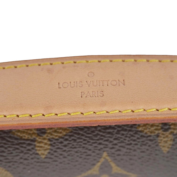 LOUIS VUITTON Metis Pochette Monogram Canvas Crossbody Bag Brown