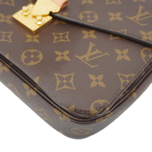 LOUIS VUITTON Metis Pochette Monogram Canvas Crossbody Bag Brown