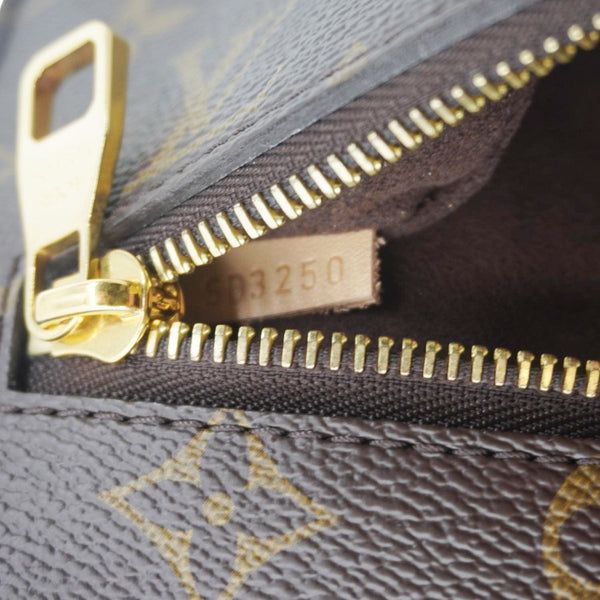 LOUIS VUITTON Metis Pochette Monogram Canvas Crossbody Bag Brown