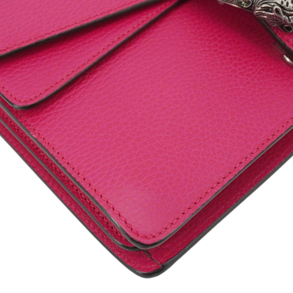 GUCCI Dionysus Small Calfskin Leather Crossbody Bag Pink 400249