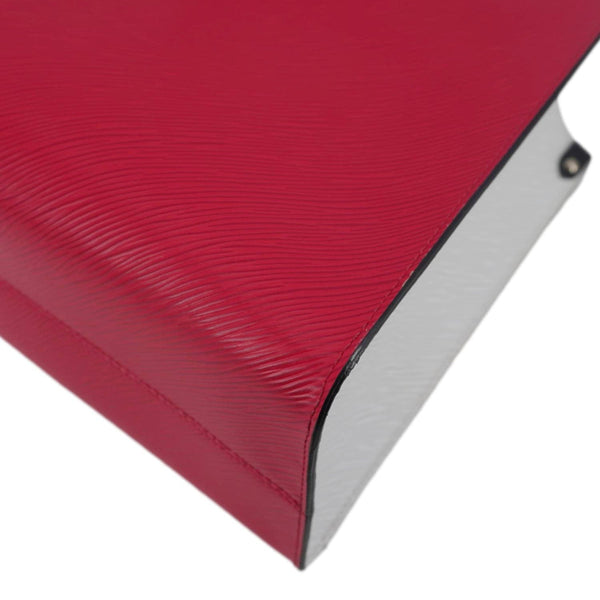 LOUIS VUITTON Onthego MM Epi Leather Tote Shoulder Bag Viva Magenta