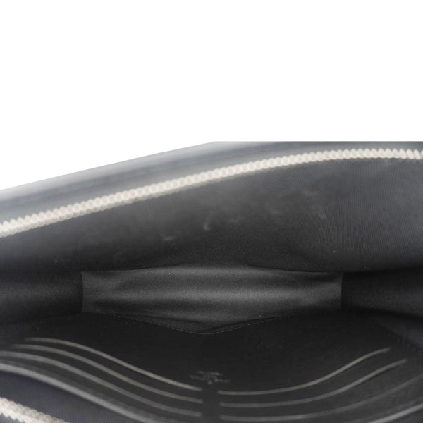LOUIS VUITTON Voyage MM Damier Graphite Pouch Black
