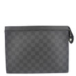 LOUIS VUITTON Voyage MM Damier Graphite Pouch Black