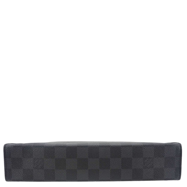 LOUIS VUITTON Voyage MM Damier Graphite Pouch Black