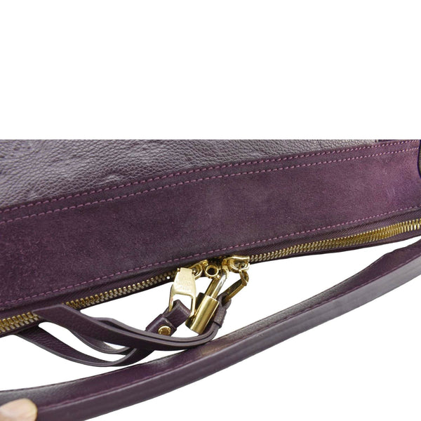 LOUIS VUITTON Audacieuse MM Empreinte Leather Shoulder Bag Terre