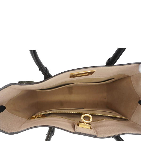 LOUIS VUITTON On My Side MM Monogram Canvas Satchel Bag Cream