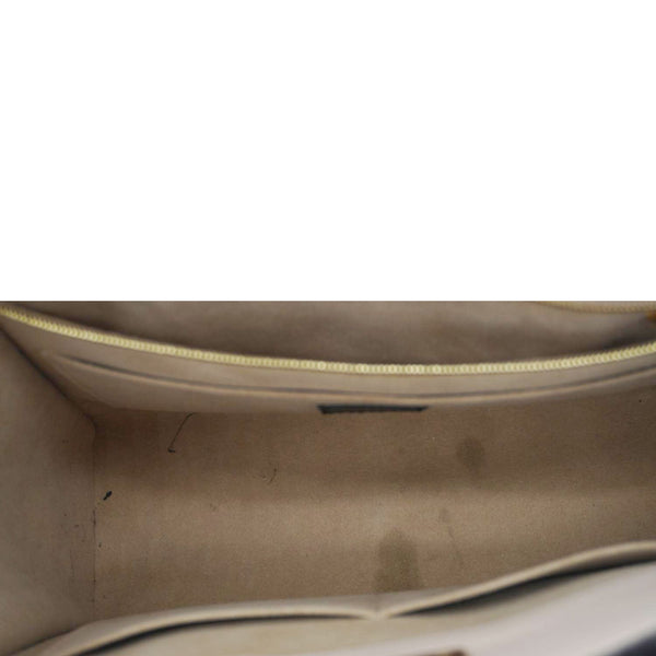 LOUIS VUITTON On My Side MM Monogram Canvas Satchel Bag Cream