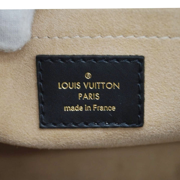 LOUIS VUITTON On My Side MM Monogram Canvas Satchel Bag Cream