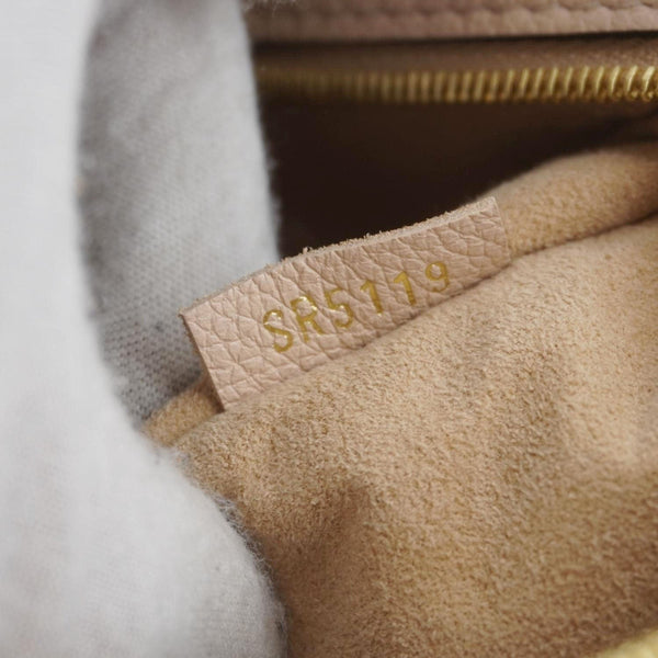 LOUIS VUITTON On My Side MM Monogram Canvas Satchel Bag Cream