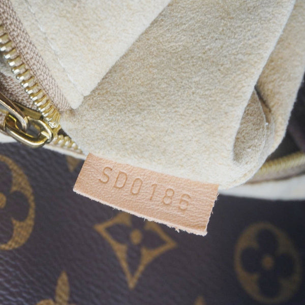 LOUIS VUITTON Artsy MM Monogram Canvas Shoulder Bag Brown