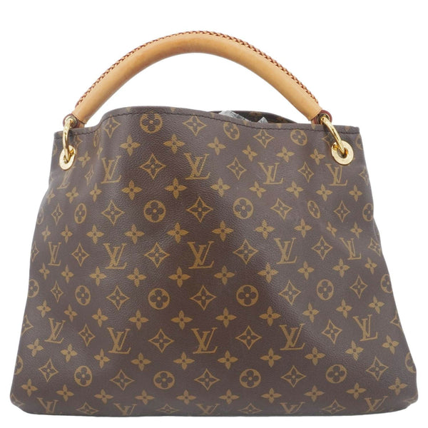 LOUIS VUITTON Artsy MM Monogram Canvas Shoulder Bag Brown