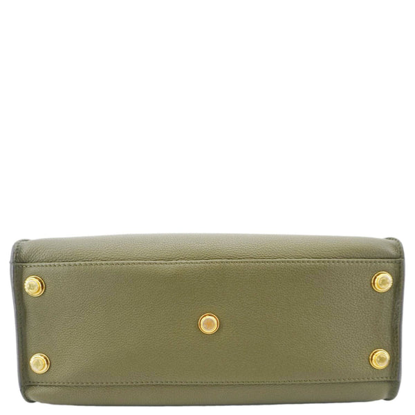 LOUIS VUITTON On My Side MM Monogram Canvas Satchel Bag Cream