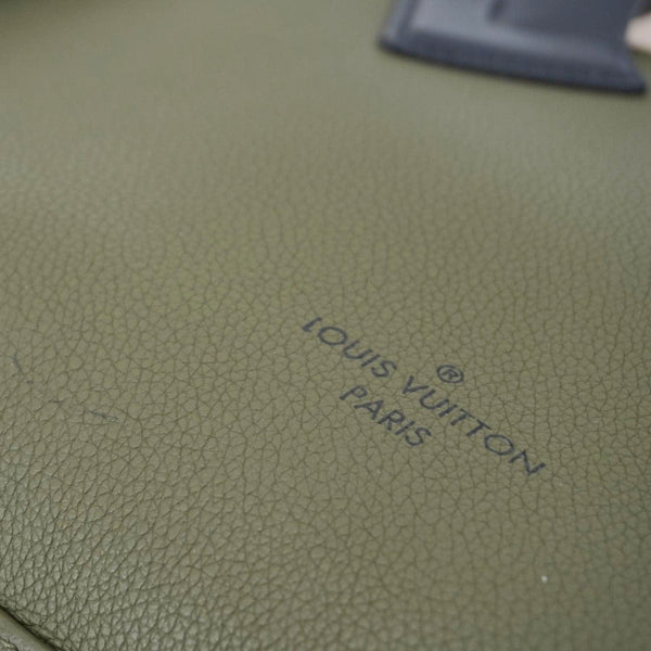 LOUIS VUITTON On My Side MM Monogram Canvas Satchel Bag Cream