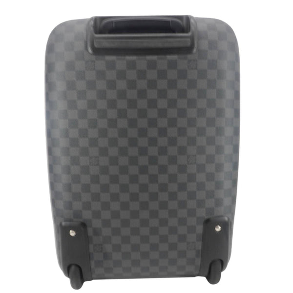 LOUIS VUITTON Pegase 55 Damier Graphite Business Suitcase Travel Bag Black
