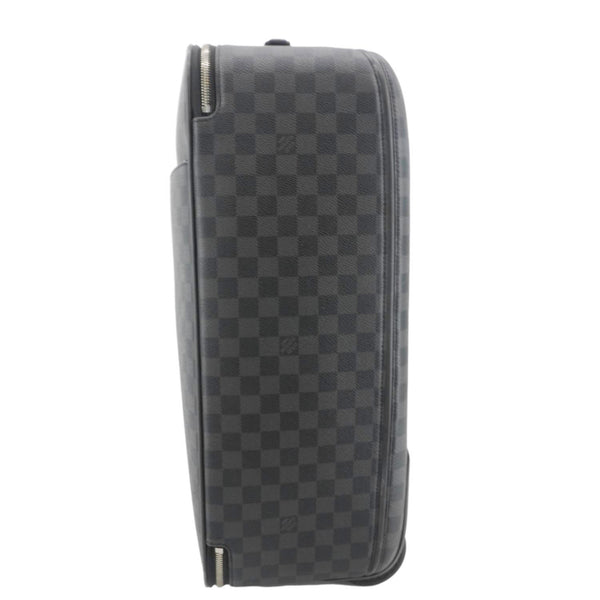 LOUIS VUITTON Pegase 55 Damier Graphite Business Suitcase Travel Bag Black