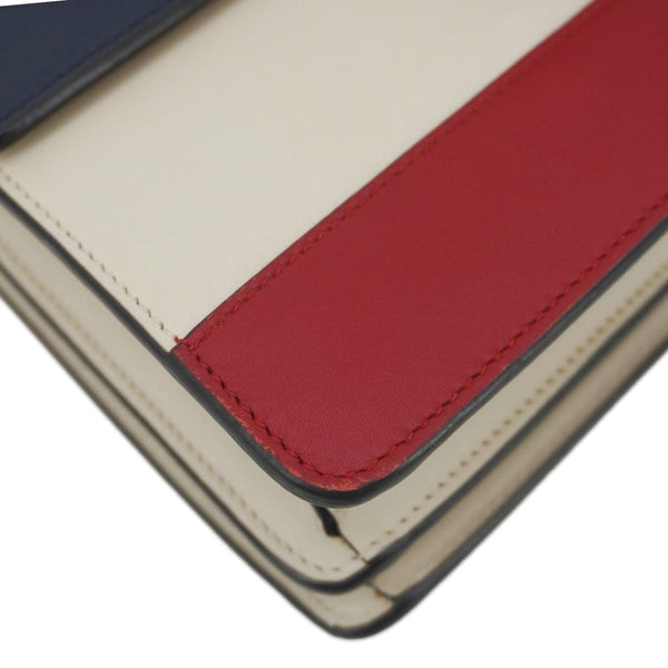 GUCCI Dionysus Bamboo Medium Leather Top Handle Shoulder Bag White 448075