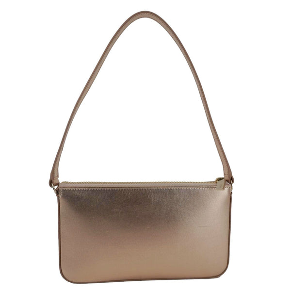 CHRISTIAN LOUBOUTIN Loubila Metallic Nappa Leather Tote Bag Leche