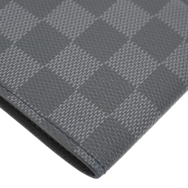 LOUIS VUITTON Damier Graphite Canvas Multiple Wallet Black