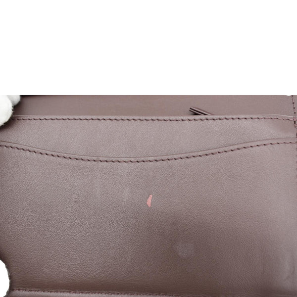 CHANEL Bifold Quilted Caviar Leather Long Wallet Black