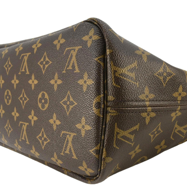 LOUIS VUITTON Neverfull My LV World Tour Monogram Canvas Tote Bag Brown