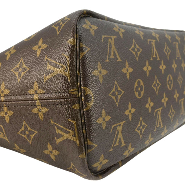 LOUIS VUITTON Neverfull My LV World Tour Monogram Canvas Tote Bag Brown
