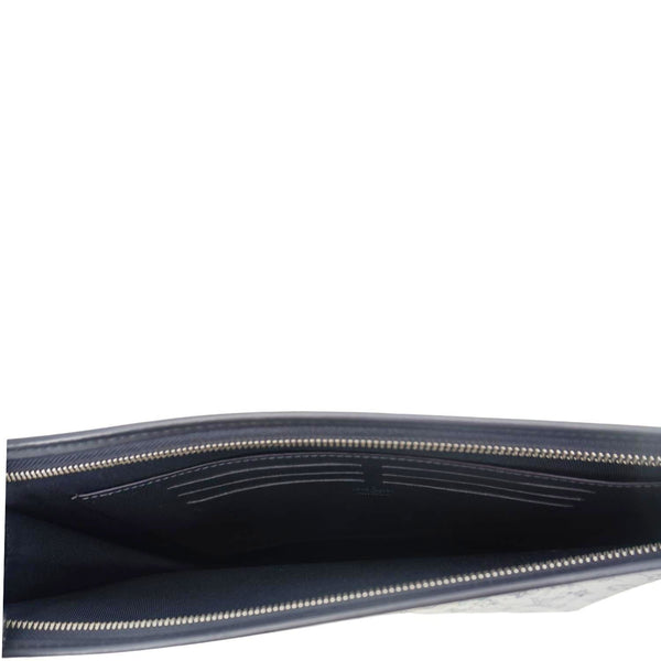 LOUIS VUITTON Savane Pochette Monogram Chapman Canvas Pouch Dune