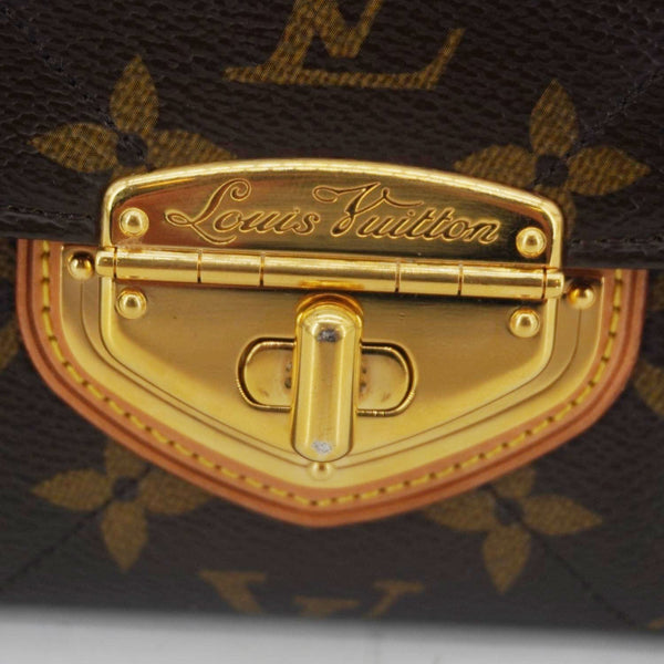 LOUIS VUITTON Sarah Etoile Monogram Canvas Wallet Brown