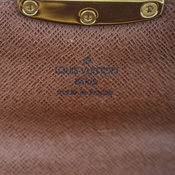 LOUIS VUITTON Sarah Etoile Monogram Canvas Wallet Brown