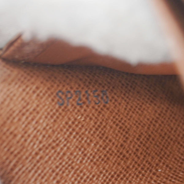 LOUIS VUITTON Sarah Etoile Monogram Canvas Wallet Brown