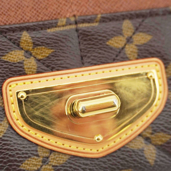 LOUIS VUITTON Sarah Etoile Monogram Canvas Wallet Brown