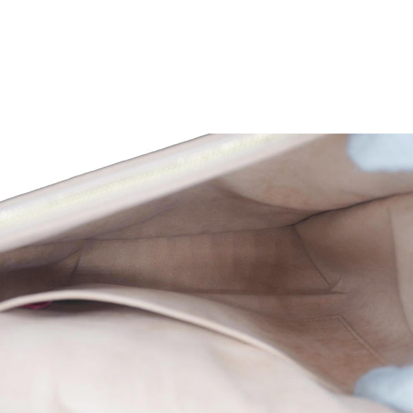 LOUIS VUITTON Volta Taurillon Leather Shoulder Bag Coquelicot