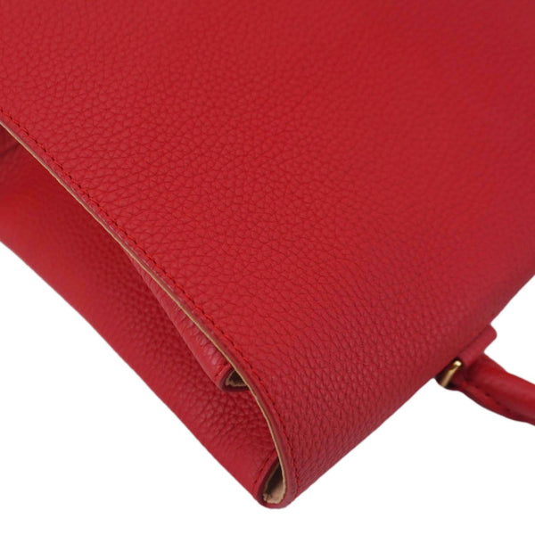 LOUIS VUITTON Volta Taurillon Leather Shoulder Bag Coquelicot