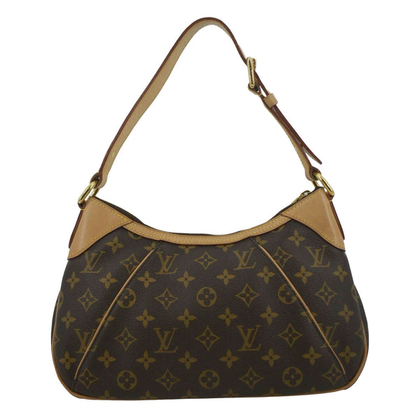 LOUIS VUITTON Thames PM Monogram Canvas Shoulder Bag Brown