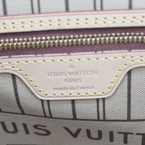 LOUIS VUITTON Neverfull MM Monogram Canvas Shoulder Bag Brown