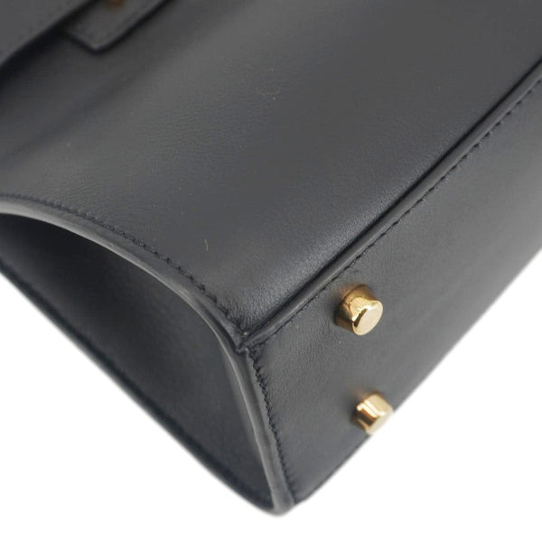 Versace Medusa '95 Smooth Leather Tote Bag Black